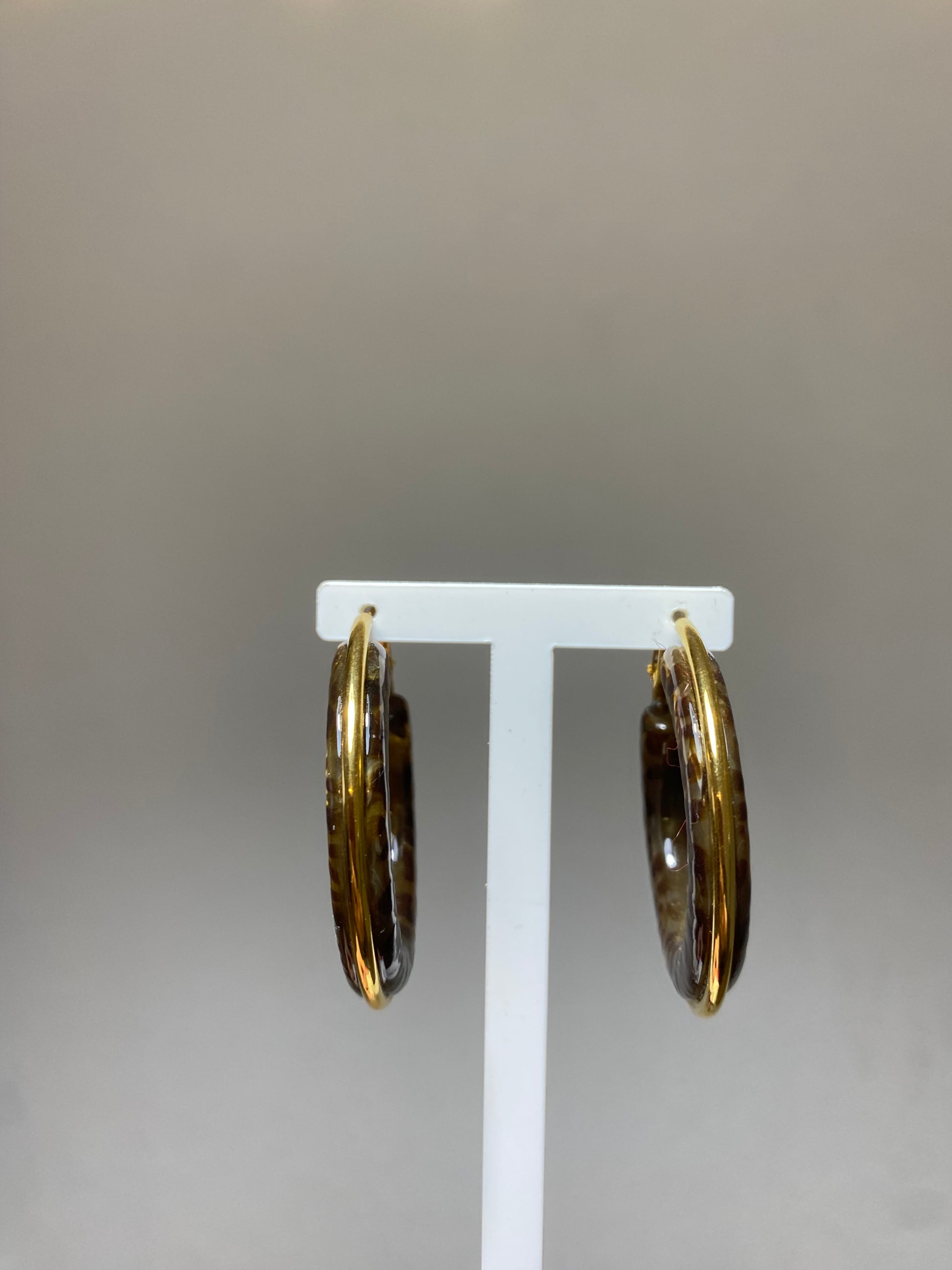 Boucles d’oreilles tachetés