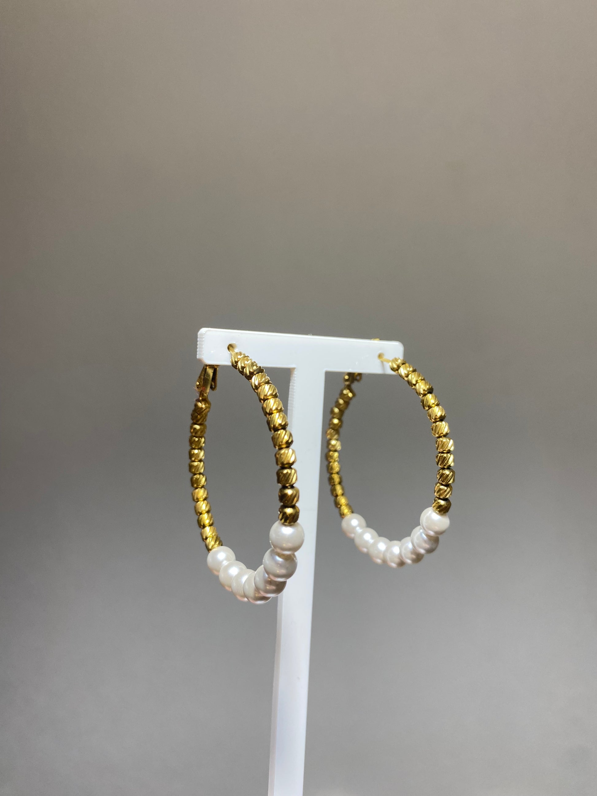Boucles d’oreilles perles