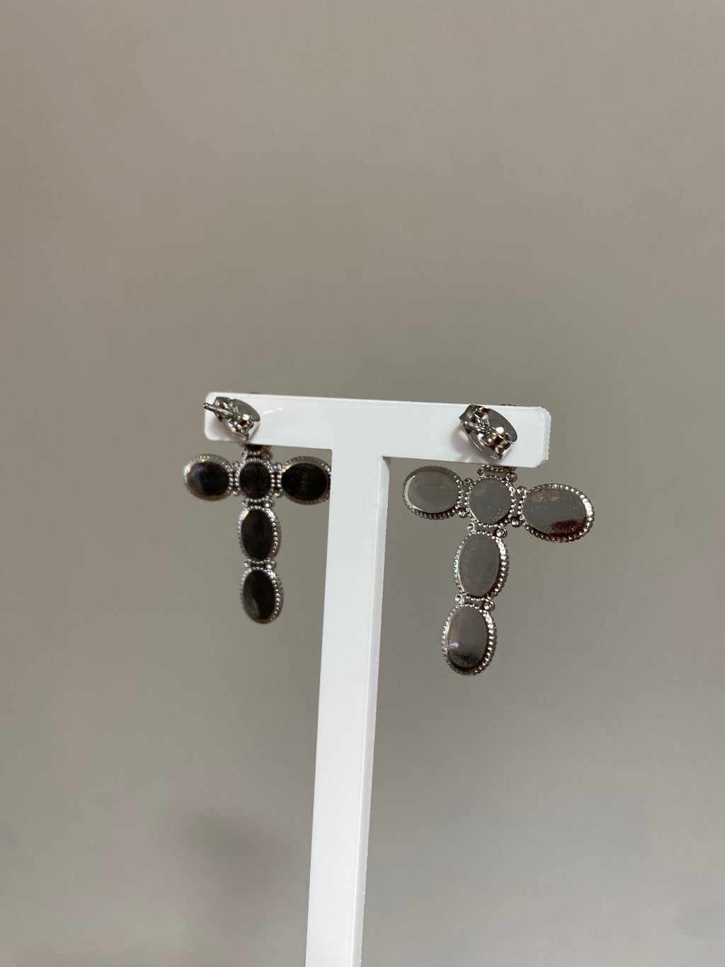 Boucles d’oreilles argentés
