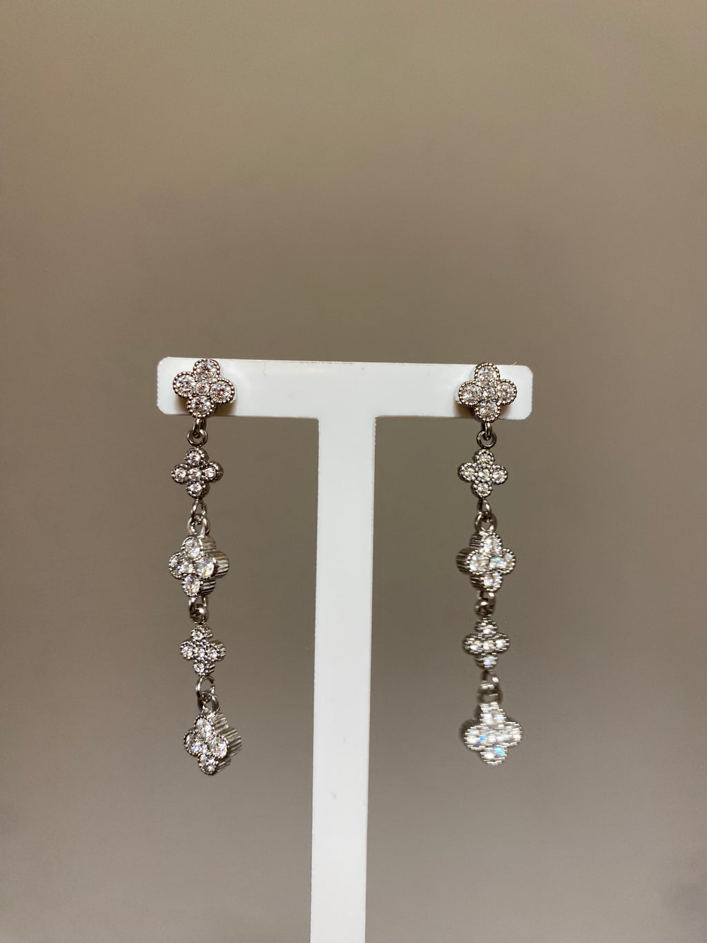 Boucles d’oreilles argentés