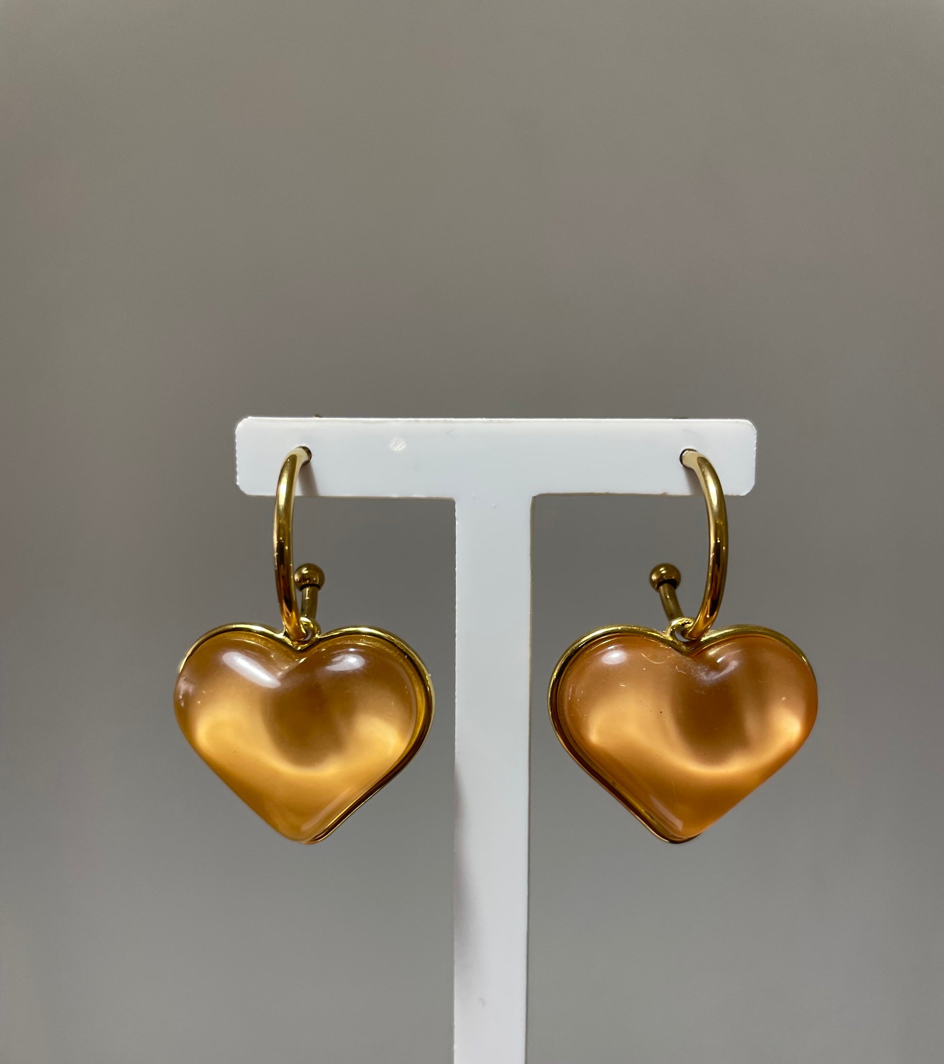 Boucles d’oreilles cœurs