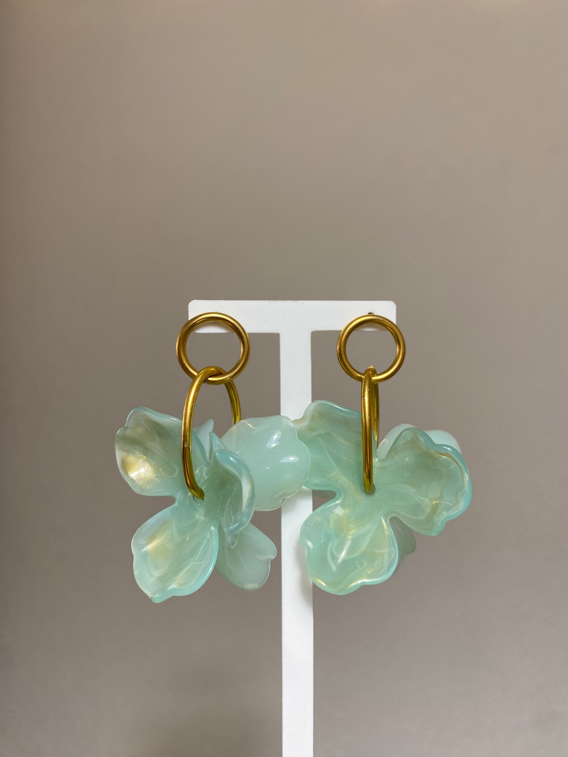 Boucles d’oreilles lagon