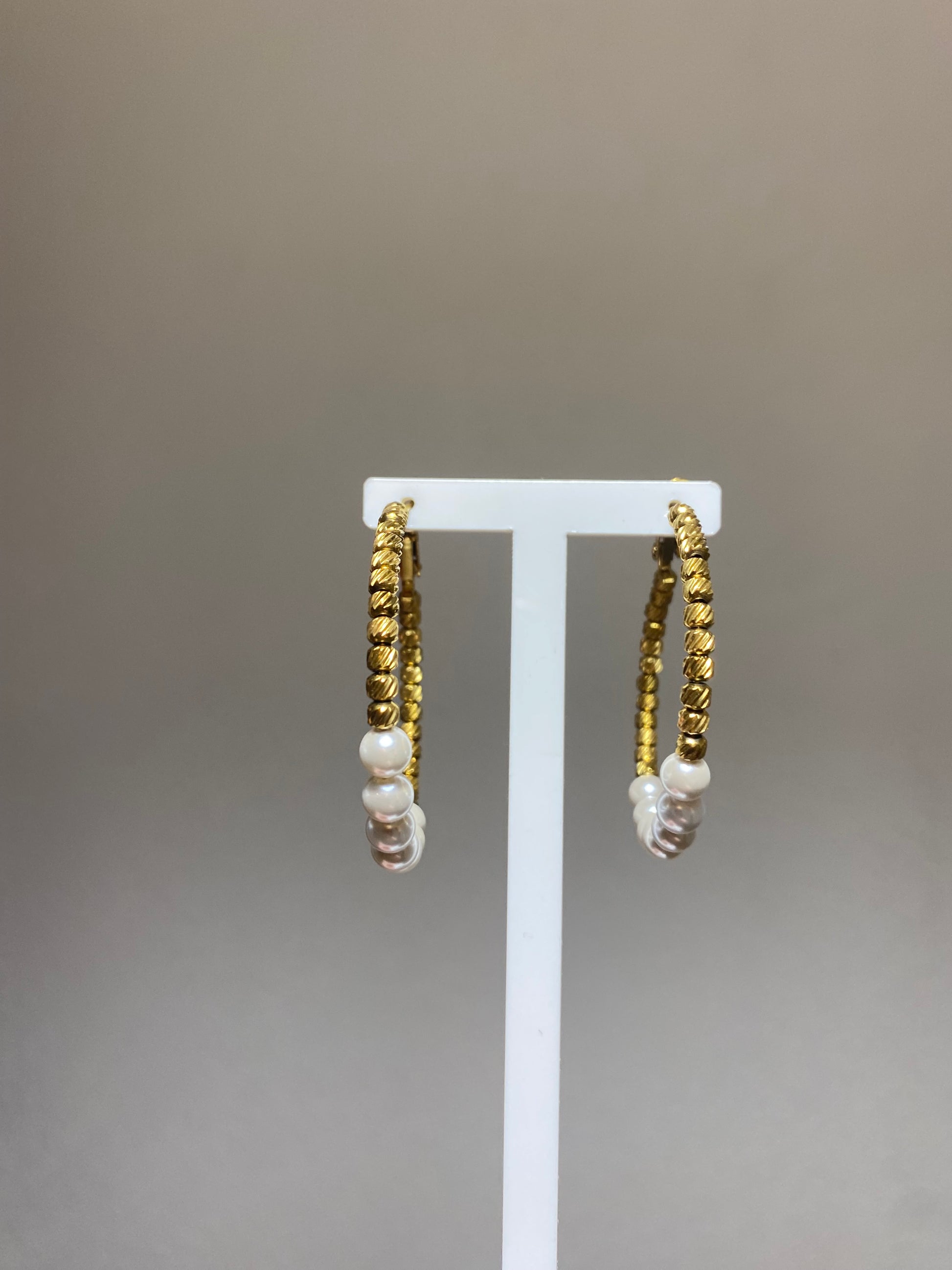 Boucles d’oreilles perles