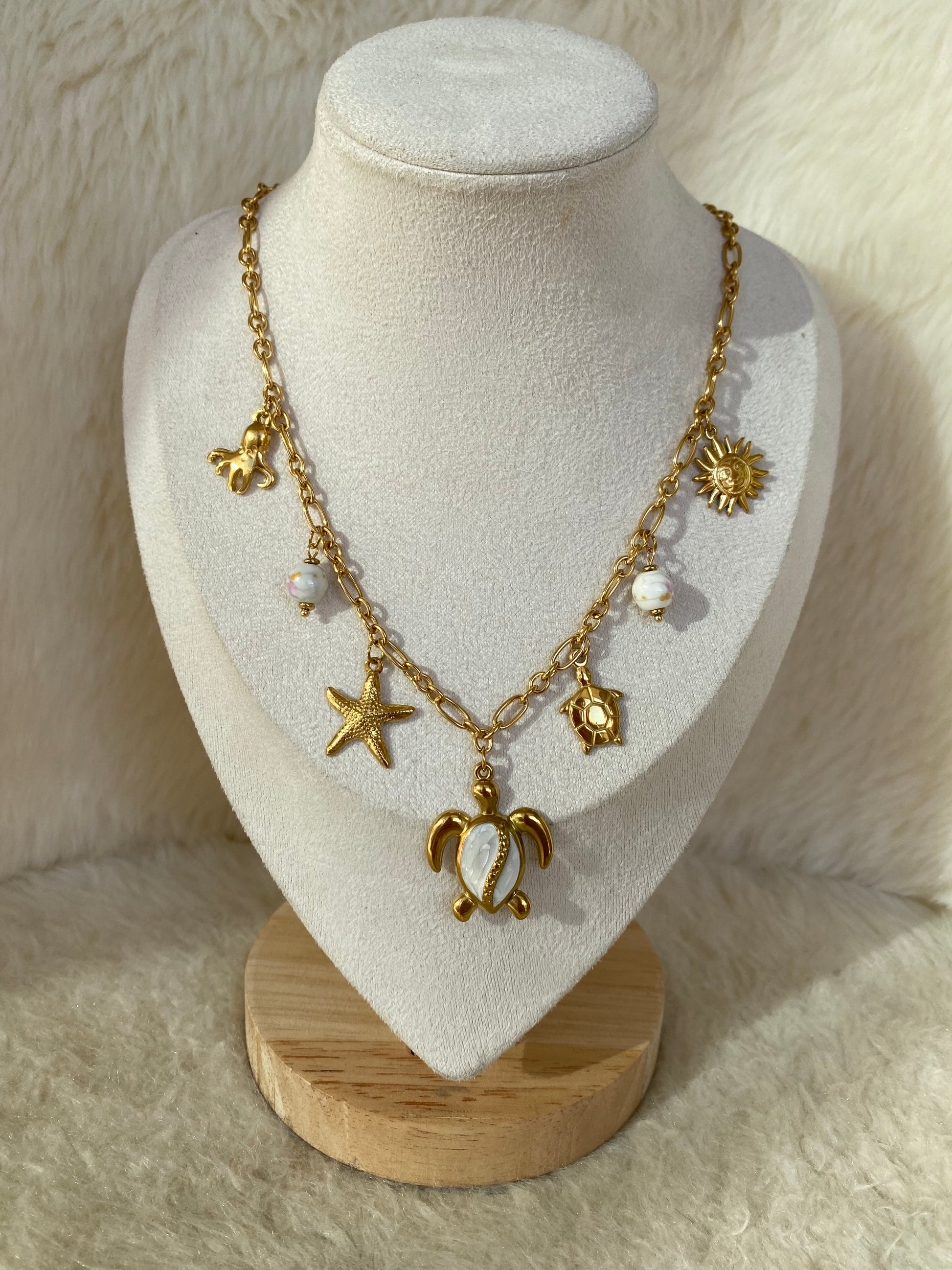 Collier breloques