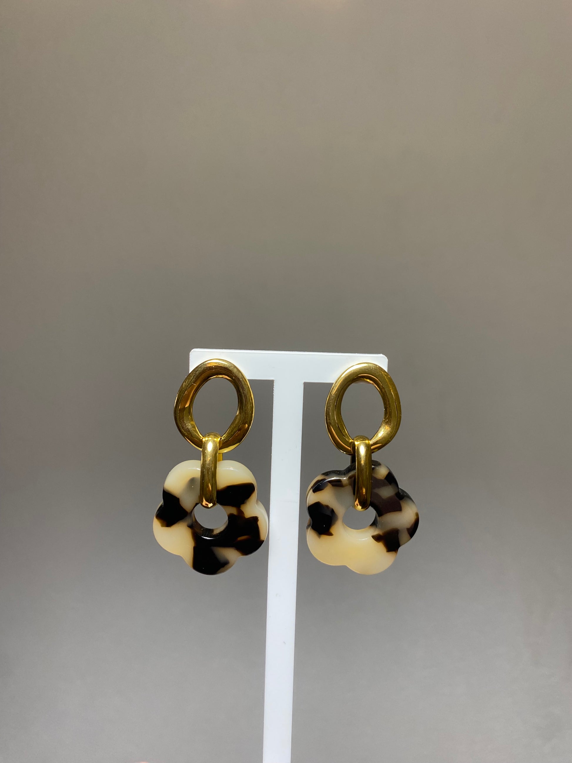 Boucles d’oreilles léopard