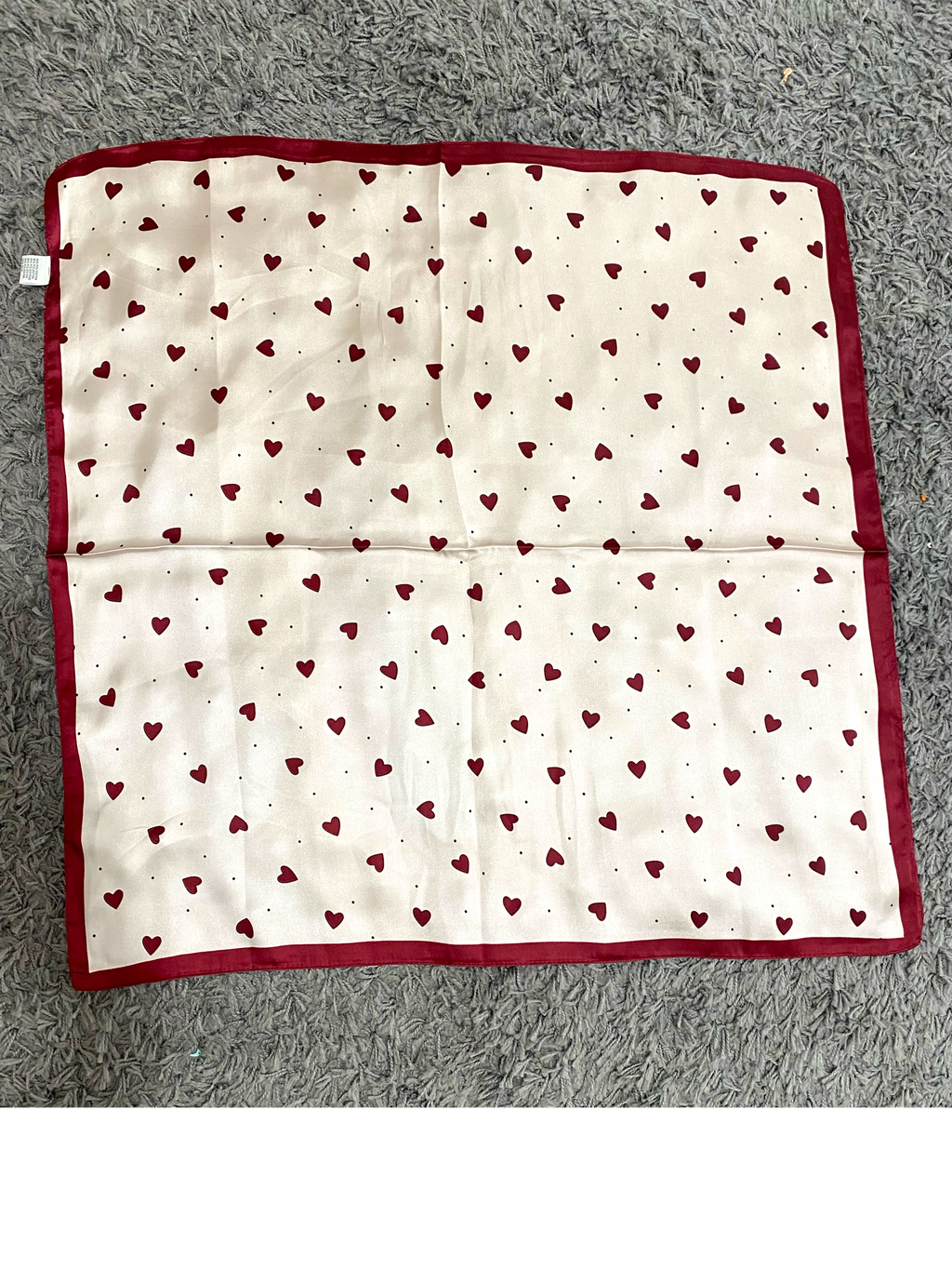 Foulard cœurs