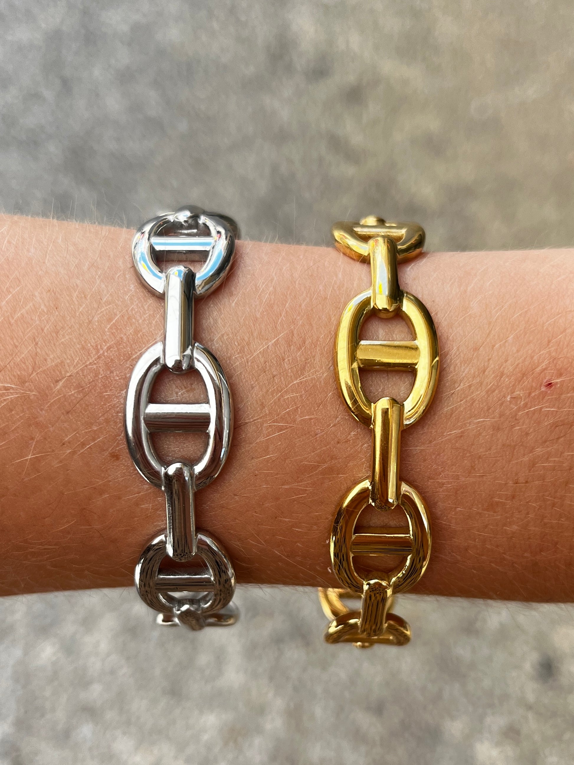 Jonc maille marine ✨