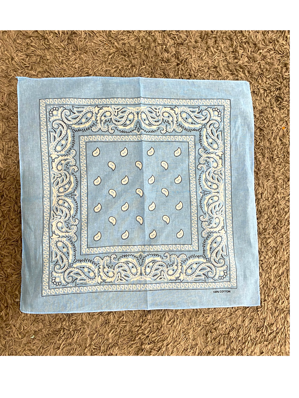 Bandana bleu