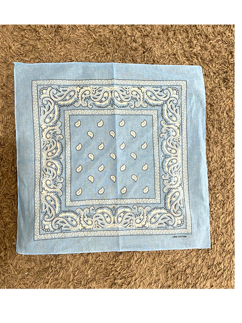 Bandana bleu