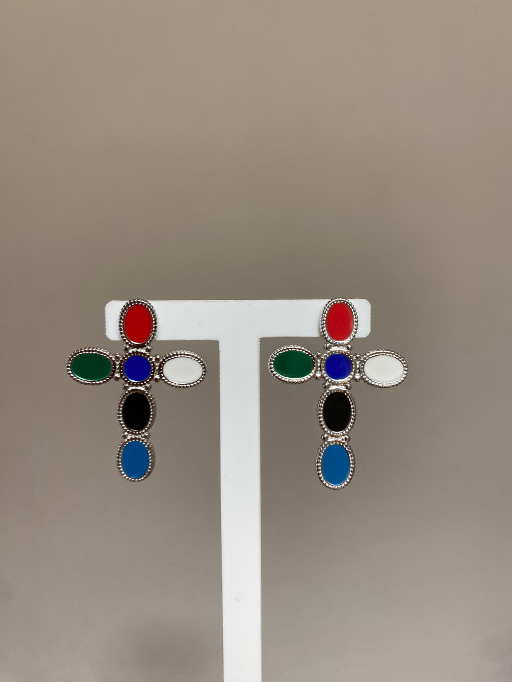 Boucles d’oreilles argentés