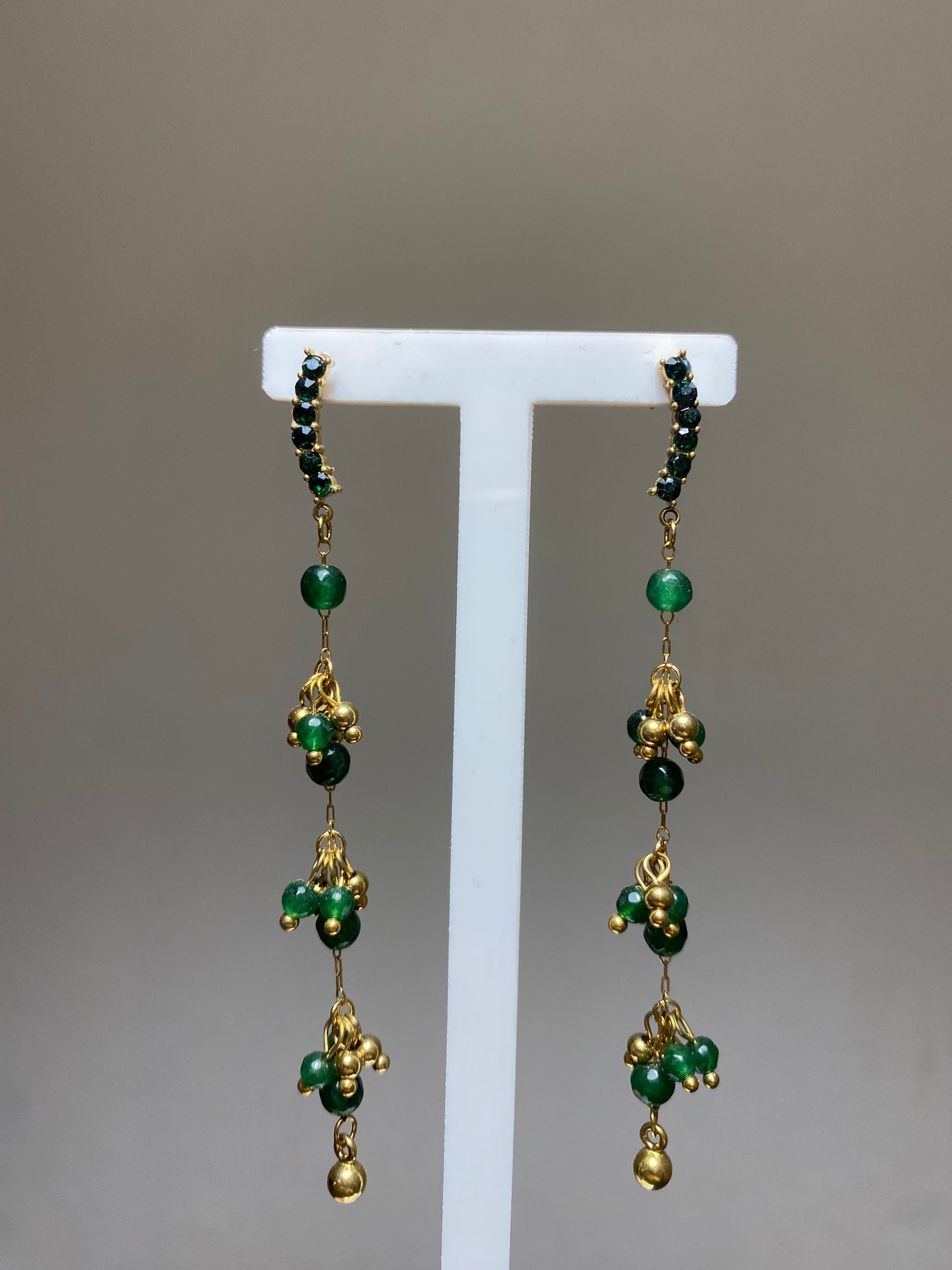 Boucles d’oreilles Verde